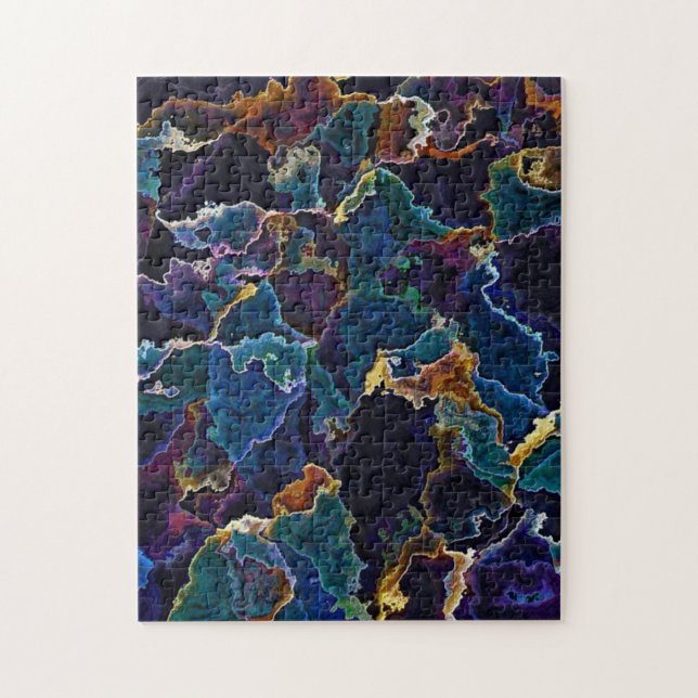 Oil Slick  Jigsaw Puzzle (Vertical)