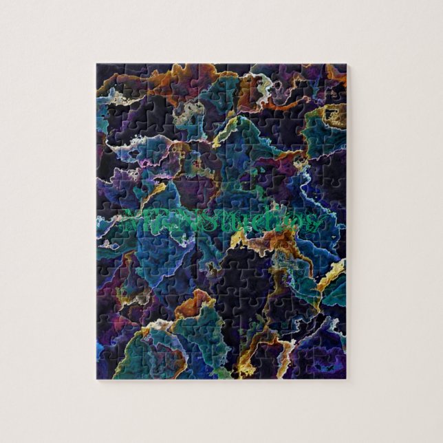 Oil Slick  Jigsaw Puzzle (Vertical)