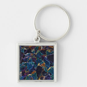 Oil Slick  Keychain
