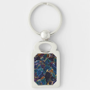 Oil Slick  Keychain