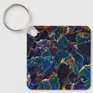 Oil Slick Keychain