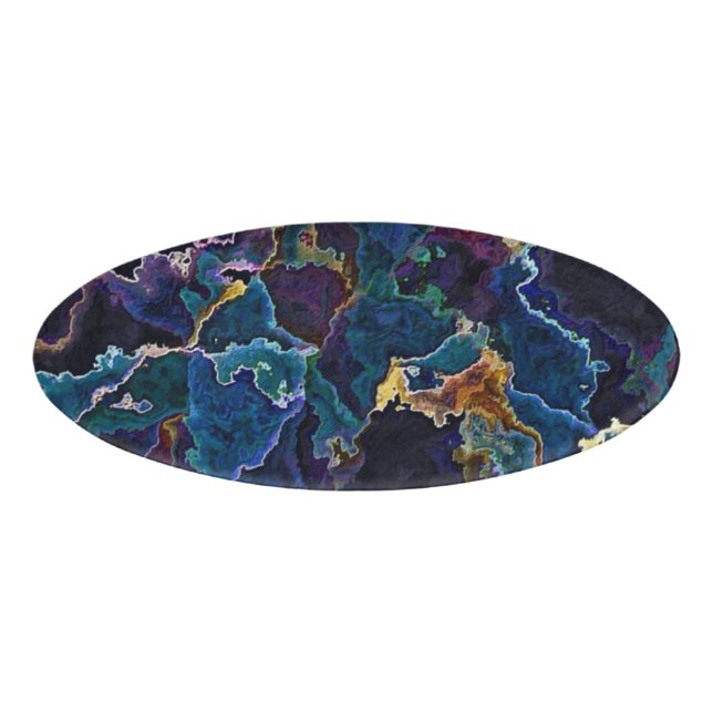 Oil Slick  Name Tag (Front)