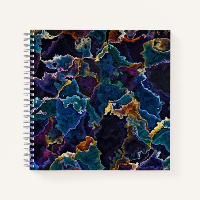 Oil Slick  Notebook (Front)