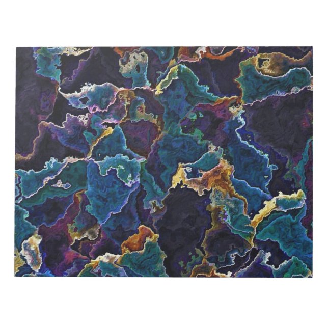 Oil Slick  Notepad (Front)