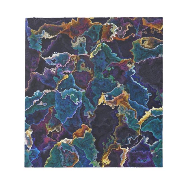 Oil Slick  Notepad (Front)