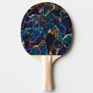 Oil Slick Ping Pong Paddle