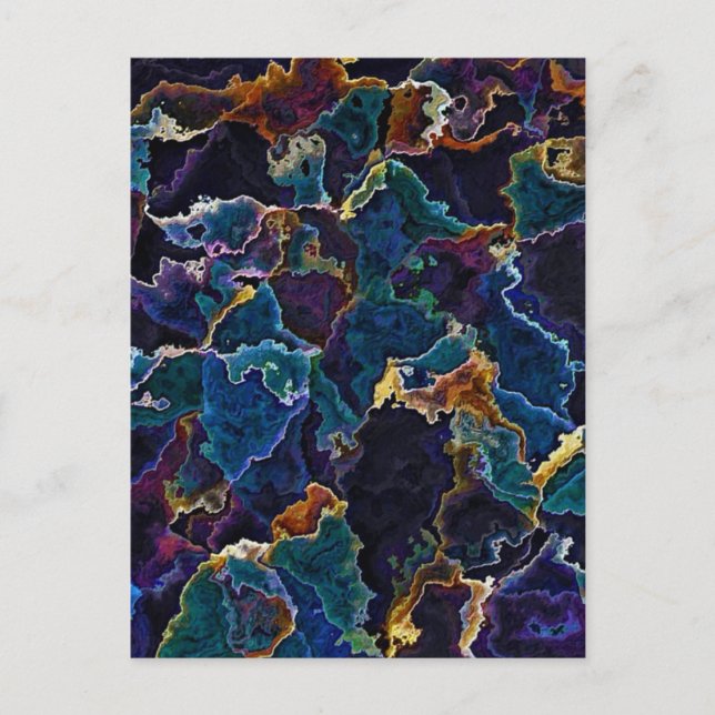 Oil Slick  Postcard (Front)