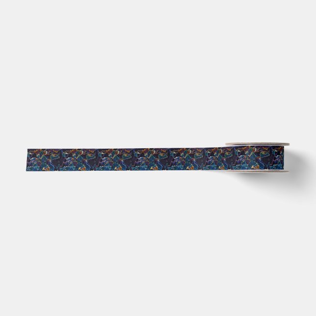 Oil Slick  Satin Ribbon (Front)