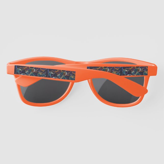 Oil Slick  Sunglasses (Back)