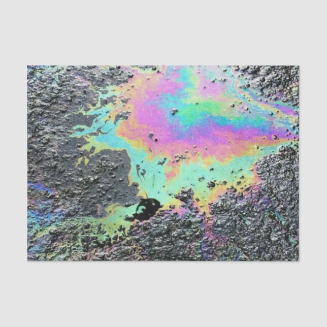 Oil Slick Tissue Paper (Front)