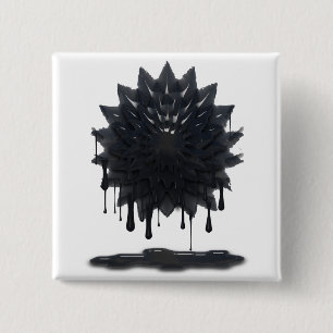Oil Spill 2 Inch Square Button