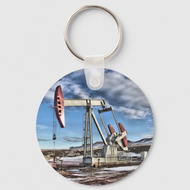 Oil Well Keychain (Front)