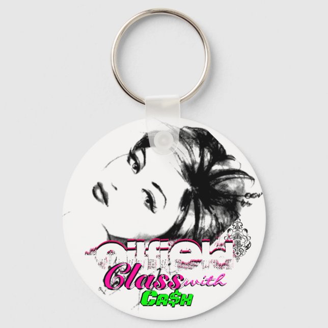 Oilfield, Class with Cash Keychain (Front)