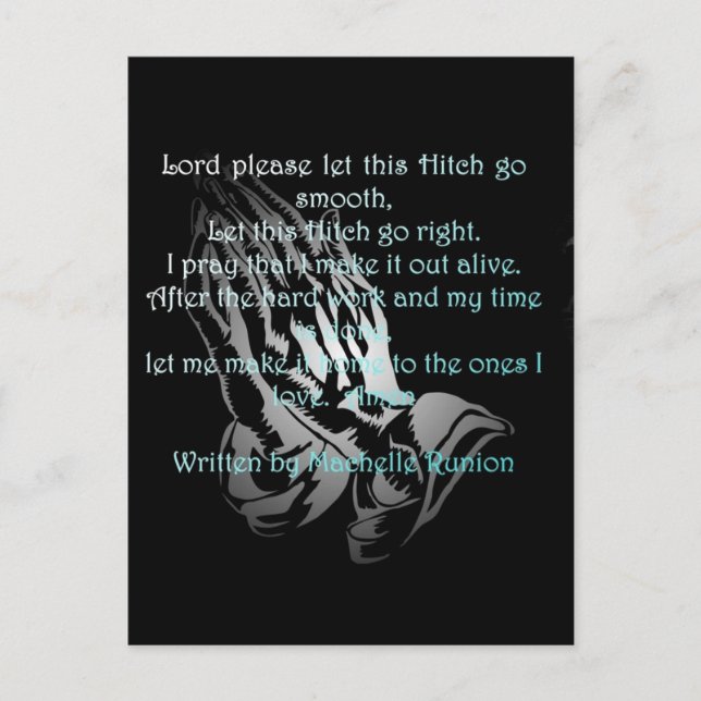 Oilfield Prayer Runion Postcard (Front)