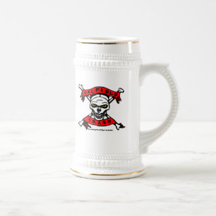 Oilfield Trash, Skull & Cross Bones Beer Stein