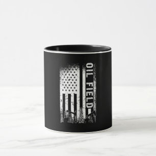 Oilfield Worker Oil Field Oil Rig Roughneck Gas Mug