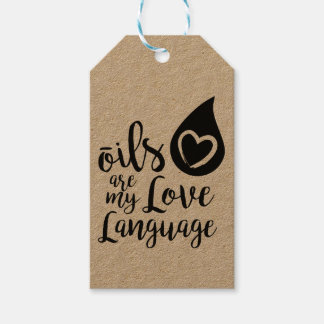 Oils are my Love Language Gift Tag set