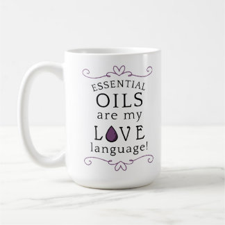 Oils Are My Love Language Mug Lavender/Purple