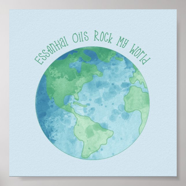 Oils Essentiels Rock My World Poster (Devant)