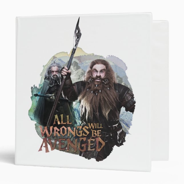 Oin and Gloin Binder (Front/Inside)