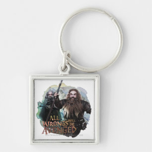 Oin and Gloin Keychain