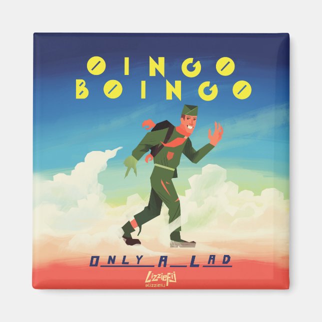 Oingo Boingo seulement un aimant pour homme (Devant)