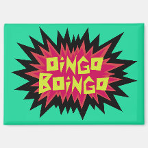 Oingo Boingo spiky magnet