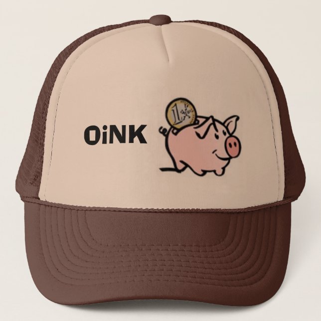 OiNK bank Trucker Hat (Front)