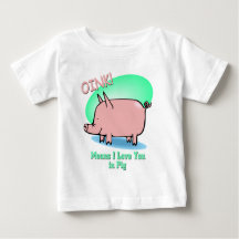 Oink means I Love You