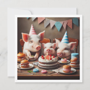 Oink! Oink! Calling all party animals, farm invite