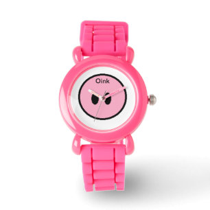 Oink piggy nose wrist watch. watch