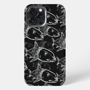 Oio - Hawaiian bonefish print pattern iPhone 13 Pro Max Case