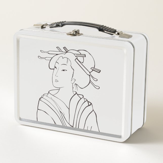 Oiran Metal Lunch Box (Front)