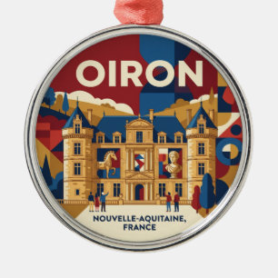 Oiron France Metal Ornament
