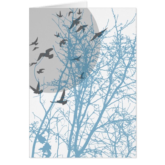 oiseau à silhouette (Devant)