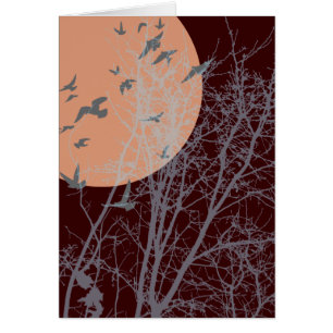 oiseau à silhouette