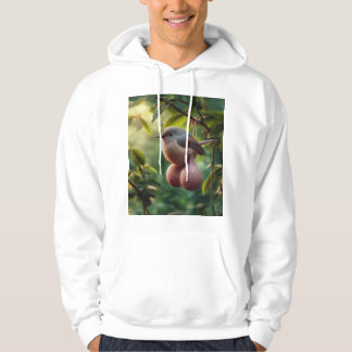 Oiseau avec boules Sweat - shirt à capuche