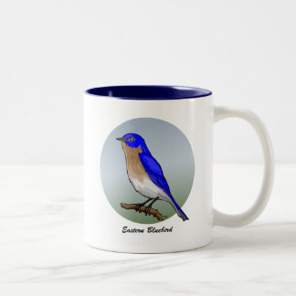 Oiseau bleu oriental rev.2.0 Mousepads et tasses