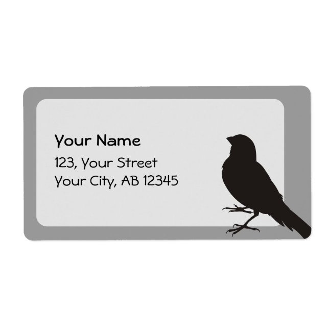 Oiseau canarien permanent (Devant)