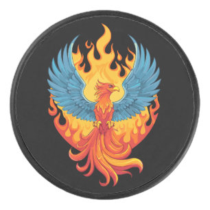 Oiseau de feu mythologique fantastique lumineux