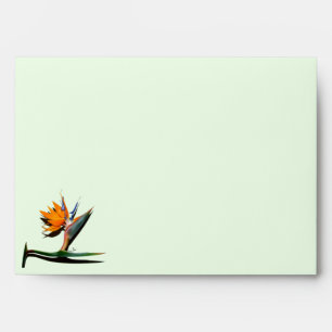 Oiseau de paradis avec enveloppe d'ombre