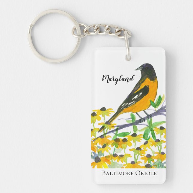Oiseau d'État de Baltimore Oriole dans le Maryland (Devant)