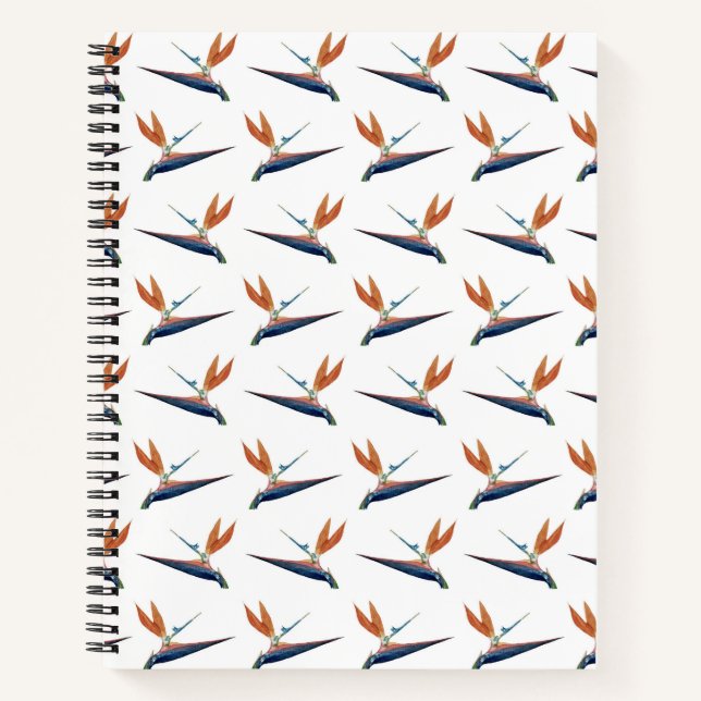 Oiseau du Paradis Carnet spiral (Devant)