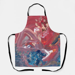 Oiseau et lac Tout-en-plan Imprimer Tablier