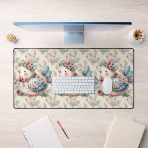 Oiseau folklorique floral au charme Pastel Boho