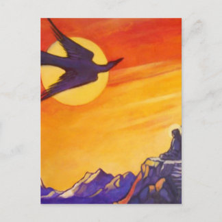 Oiseau hors du temps et de l'espace Cartes postale