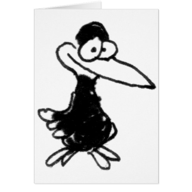 oiseau noir de davholle (Devant)