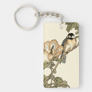Oiseau oriental perché sur la branche