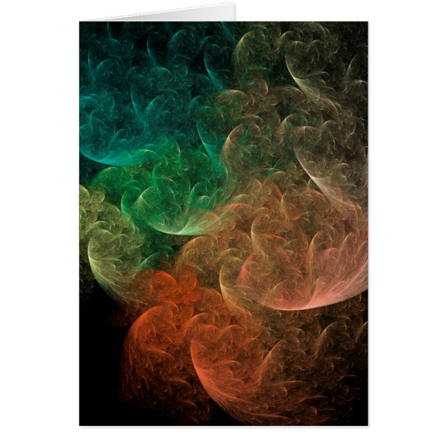 Oiseau spatial d'art Abstrait (Devant)