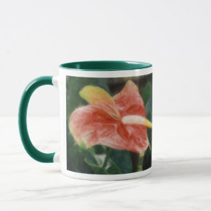 Oiseau tropical hawaïen des tasses de paradis